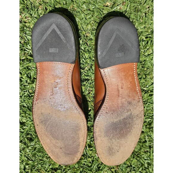 Vintage Allen Edmonds Bridgeton Men 10.5 C Keltie Tassel Loafer Walnut 5069 main image 5